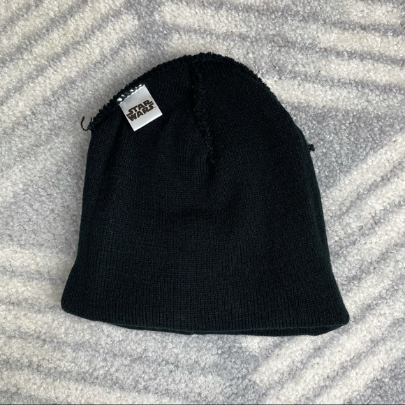 NWOT STAR WARS Storm Trooper Knit Ribbed Beanie - Picture 5 of 5